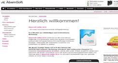 Desktop Screenshot of abamsoft.de